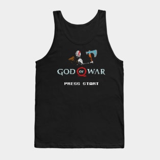 God of War 8 bits Tank Top